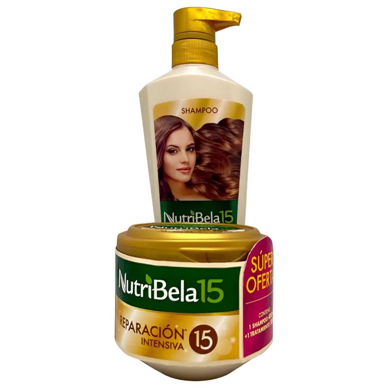 Pack Nutribela Shampoo Tratamiento Argán