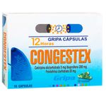Congestex Gripa Caja X 10 Cápsulas Novamed
