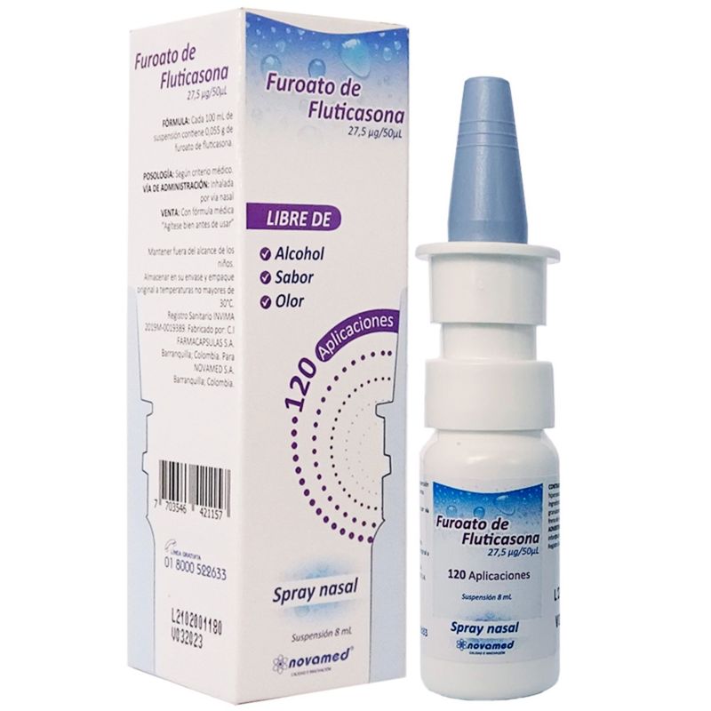 Fluticasona Furoato 0,055 G Spray 8 Ml Novamed