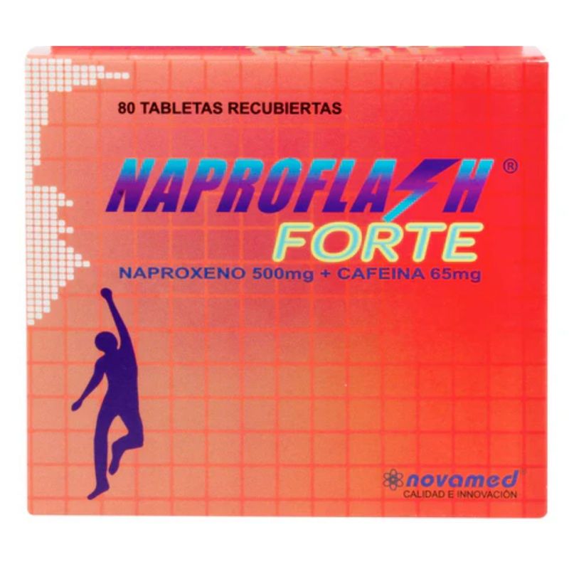 Naproflash Forte Caja X 80 Tabletas Novamed