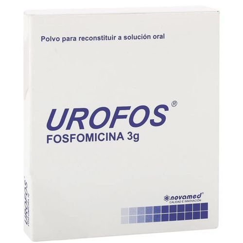 Urofos Fosfomicina Trometamol 3 Gr Caja X 2 Sobre Polvo Novamed