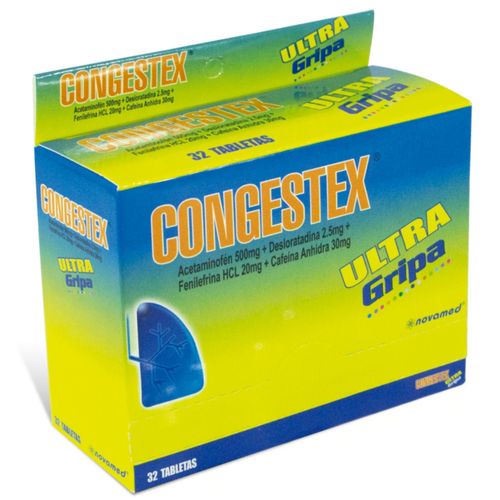 Congestex Ultra Caja X 32 Tabletas Novamed