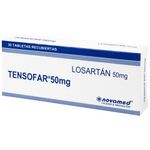 Losartan 50 Mg 30 Tabletas Recubiertas Novamed