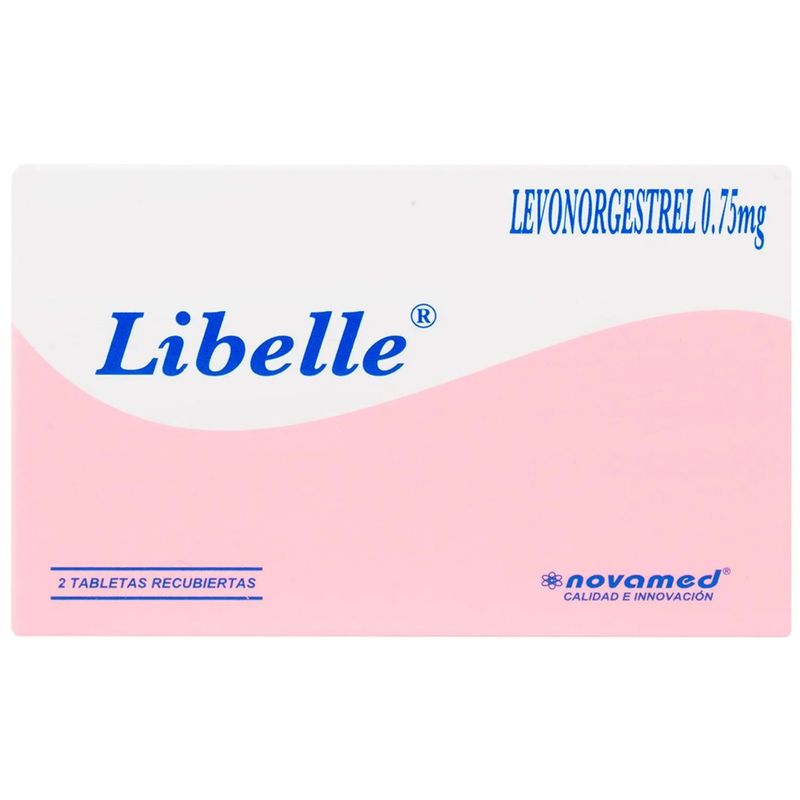 Libelle Levonorgestrel 0.75 mg 2 Tabletas
