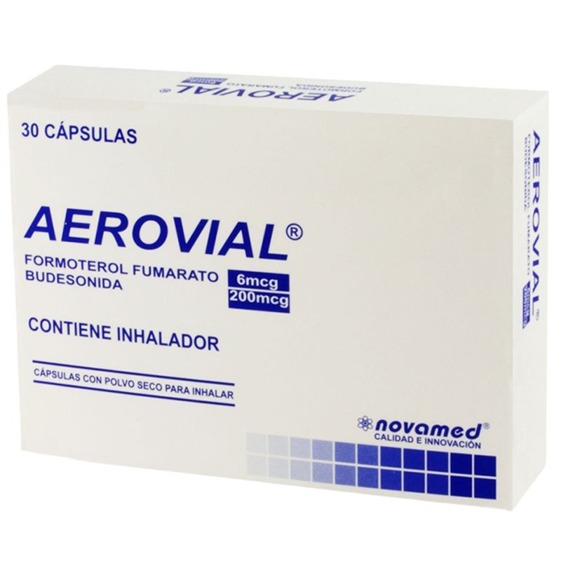 Aerovial 200 mcg 30 Cápsulas Novamed Oral
