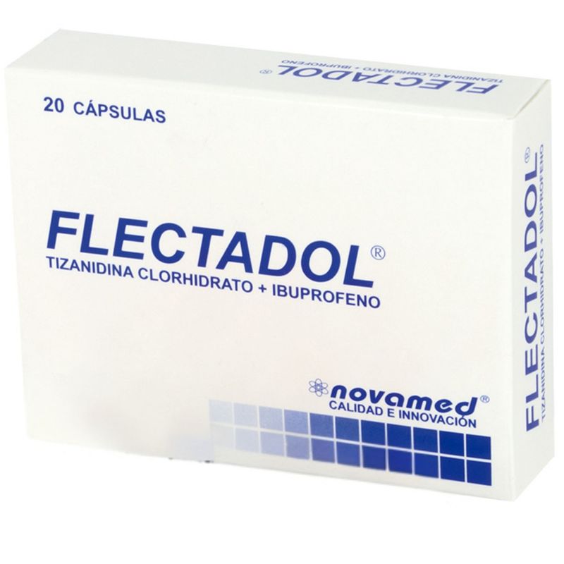 Flectadol 400/2 mg 20 Cápsulas Novamed