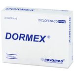 Dormex Diclofenaco 100 mg 20 Cápsulas