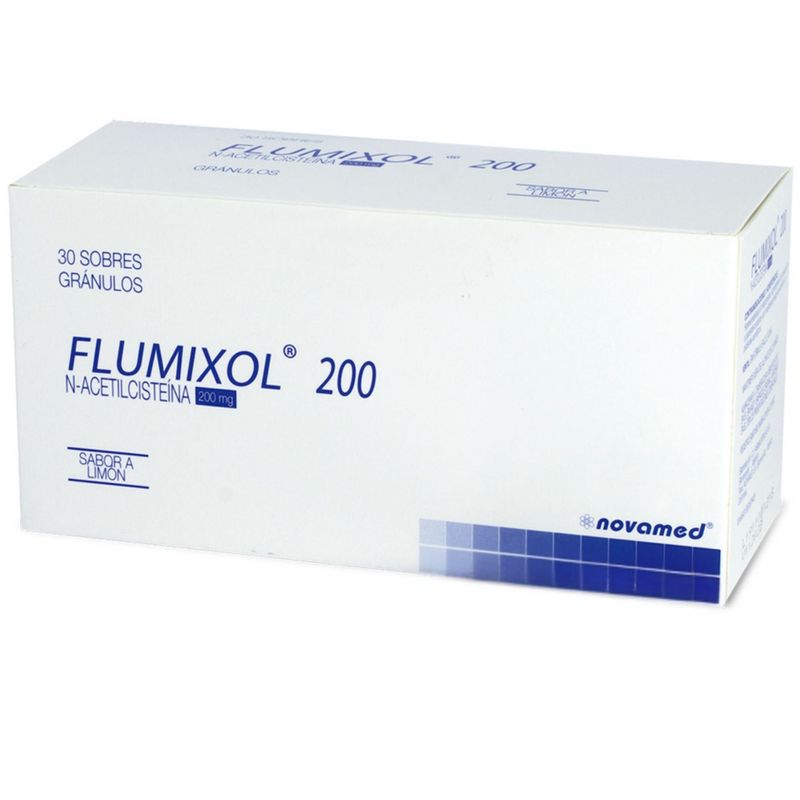 Flumixol Acetilcisteína 200 mg 30 Sobres