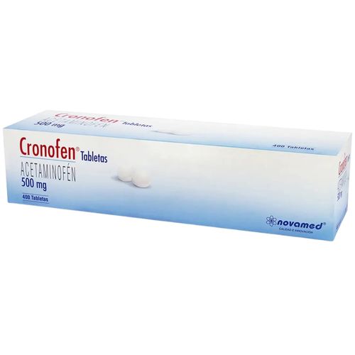 Acetaminofén Cronofen 500 Mg Caja X 400 Tabletas