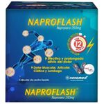 Naproflash Cl 250 Mg Caja X 36 Cápsulas Novamed