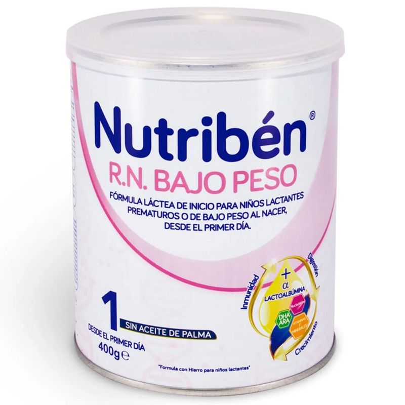 Nutriben Bajo Peso Lata X 400 Gr Novamed