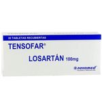 Losartan Tensofar 100 Mg Caja X 30 Tabletas