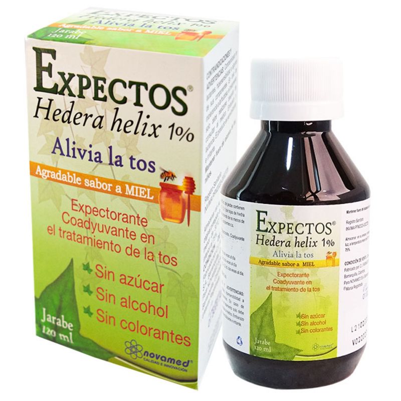 Expectos Hedera Jarabe Frasco X 120 Ml Novamed