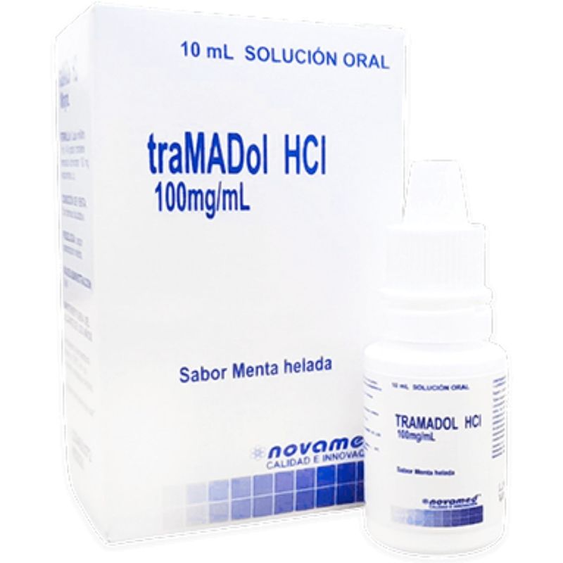 Tramadol solución oral 100 mg/ml 10 ml