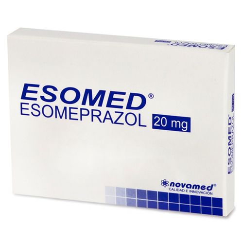 Esomed Esomeprazol 40 Mg Caja X 28 Cápsulas Novamed