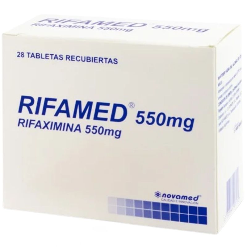 Rifamed 550 Mg Caja X 28 Tabletas Novamed