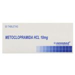 Metoclopramida Novamed 10 mg Caja X 30 Tabletas