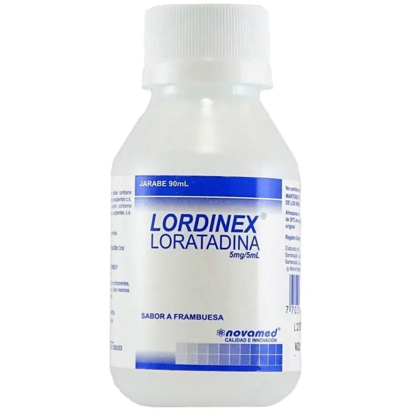 Loratadina Jarabe Novamed Frasco X 90 ml