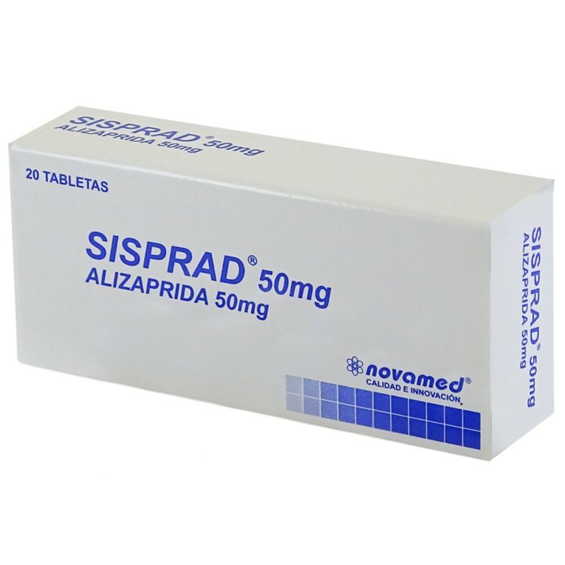 Sisprad 50 Mg Caja X 20 Tabletas Novamed
