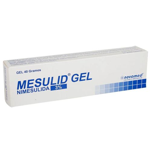 Mesulid Nimesulida 3% Tubo X 40 Gr Gel Novamed
