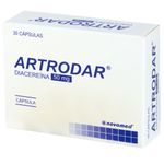 Artrodar Diacereína 50 mg 30 Cápsulas