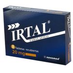 Tadalafilo Irtal 20 Mg Caja x 8 Tabletas