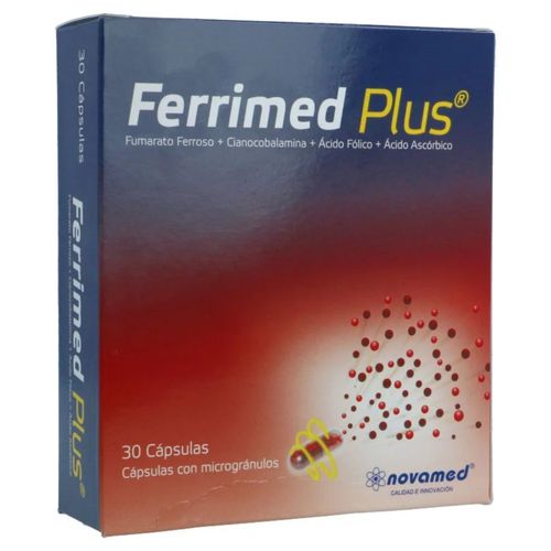 Ferrimed Plus Caja X 30 Tabletas Cápsula Novamed