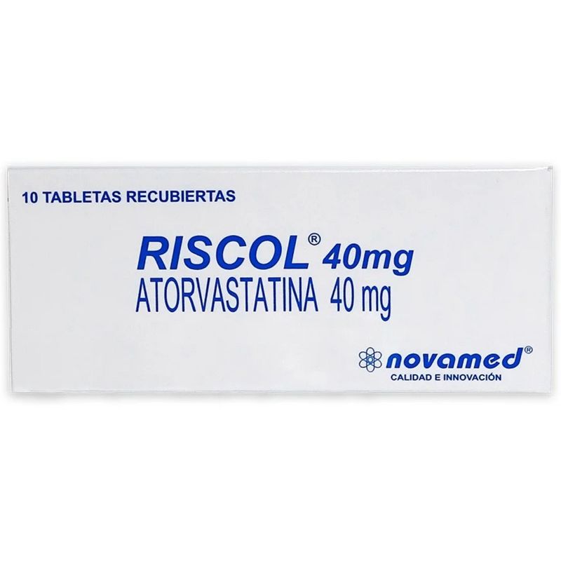 Riscol Atorvastatina 40Mg Caja 30 Tabletas