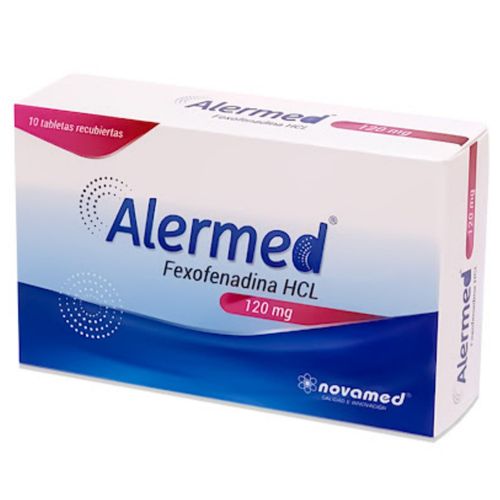 Alermed Clorhidrato De Fexofenadina 120 Mg Caja X 10 Tabletas Novamed