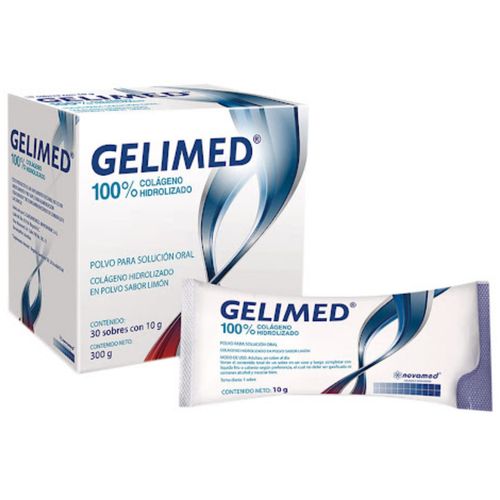 Gelimed Colágeno Hidrolizado Polvo Caja X 30 Sobres Novamed