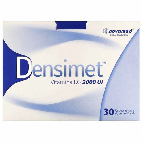 Densimet Vitamina D3 2000 Ui Caja X30 Cápsulas Novamed