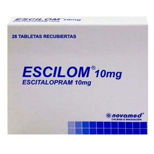 Escilom 10Mg Tableta Recubierta Caja X28 Tabletas