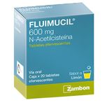 Fluimucil Acetilcisteína 20 Tabletas Oral