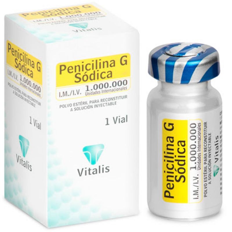 Penicilina G sódica 1.000 UI 1 ampolla