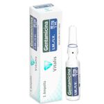 Gentamicina 40 mg 1 ml inyectable 1 ampolla