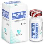 Ampicilina 1 Gr Caja X 1 Ampolla Vitalis