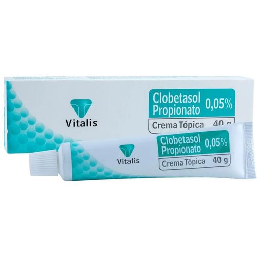 Clobetasol 0.05% Tubo X 40 Gr Crema Vitalis