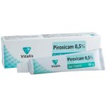 Piroxicam 0.5% Tubo X 40 Gr Gel Vitalis