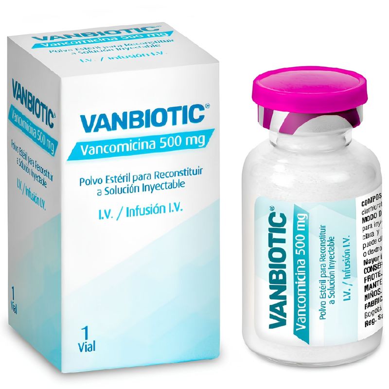 Vancomicina 500 mg Ampolla Vitalis Rx