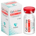 Cefalotina 1 g solución inyectable 1 ampolla