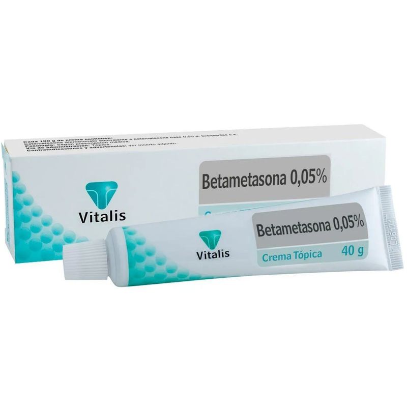 Betametasona 0.05% Tubo X 40 Gr Crema Vitalis
