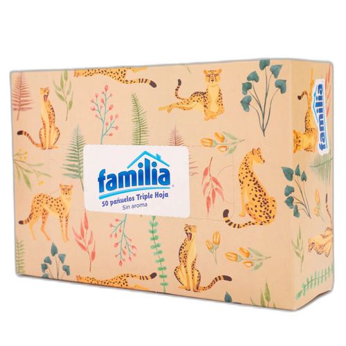 Pañuelos Familia Auto Caja X 50 Unidades Familia