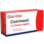 Clotrimazol crema vaginal 1% Genfar 40 g