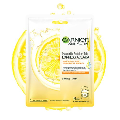 Mascarilla Facial Tela Express Aclara 28 Gr X 1 Loreal