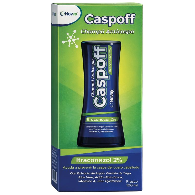 Caspoff Anticaspa Itraconazol Shampoo 100 Ml
