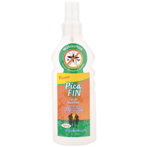 Repelente Picafin Spray Con Aloe Vera 120 Ml Spray