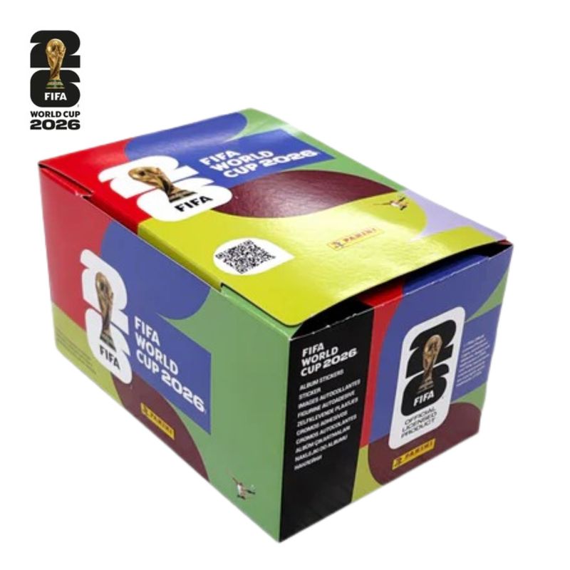 Láminas Panini Mundial 2026 Caja x 104 Sobres