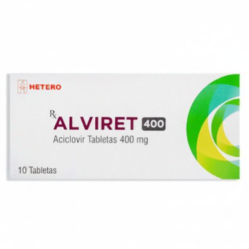 Alviret 400 mg Caja X 10 Tabletas Hetero