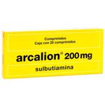 Arcalion 200mg Tableta Recubierta Frasco 20tab