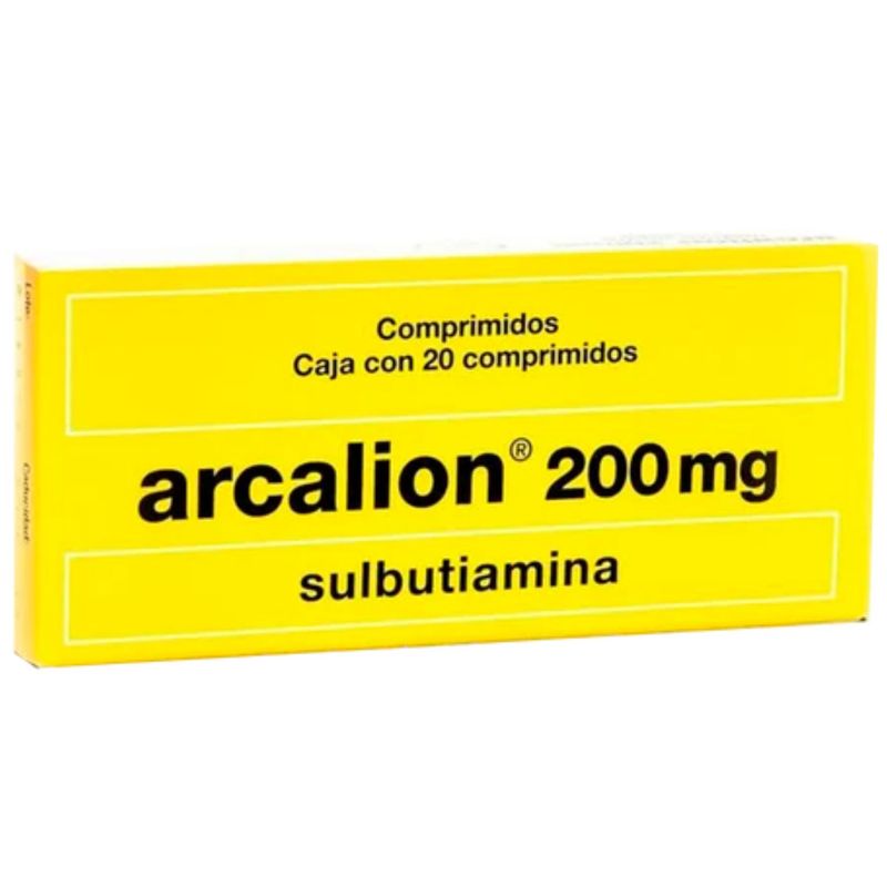 Arcalion 200mg Tableta Recubierta Frasco 20tab